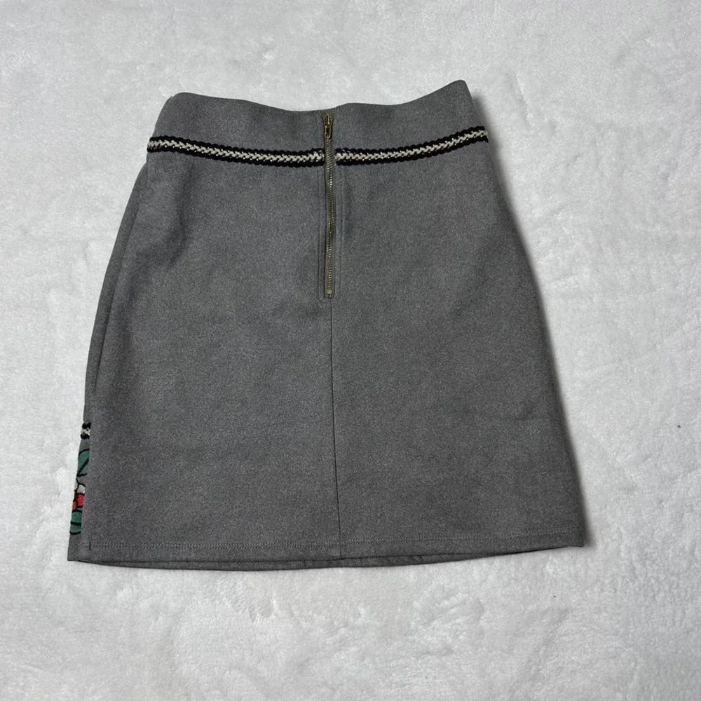 Blair Plaid Midi‎ Skirt Medium Wool Blend Pull On USA Made Dark Preppy Academia